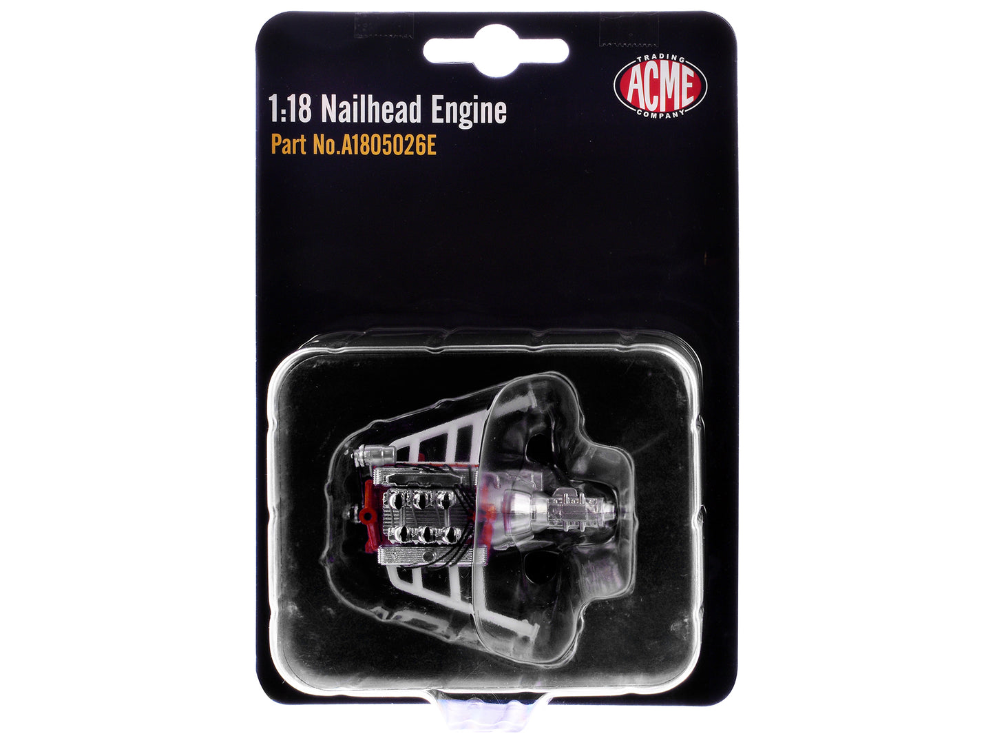 Nailhead Engine Replica from "1932 Ford 3 Window Coupe 'Peppermint Twist'" 1/18 Model by ACME