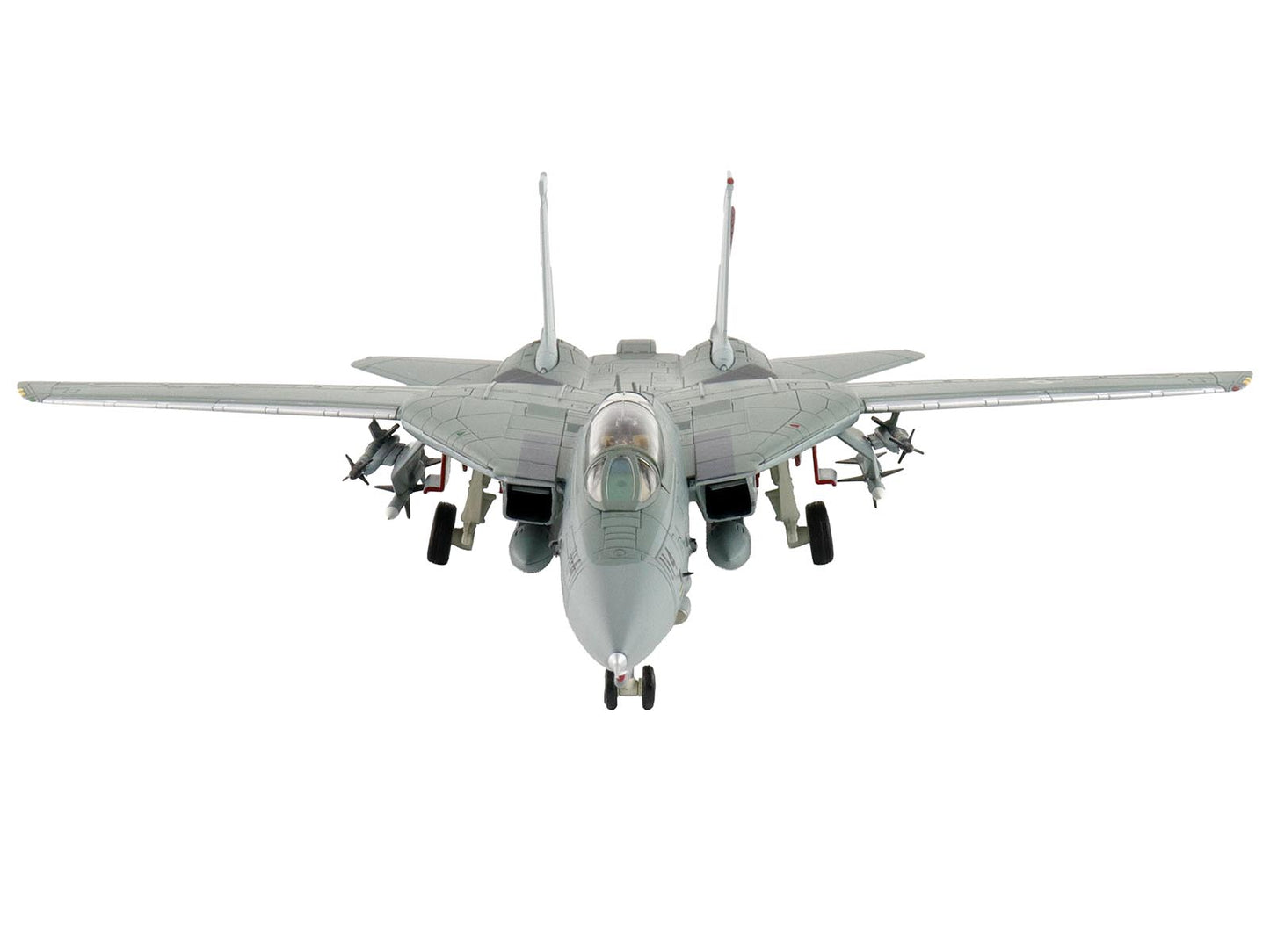 Grumman F-14A Tomcat Fighter Aircraft "VF-1 (with Optional Decals)" United States Navy "Air Power Series" 1/72 Diecast Model by Hobby Master