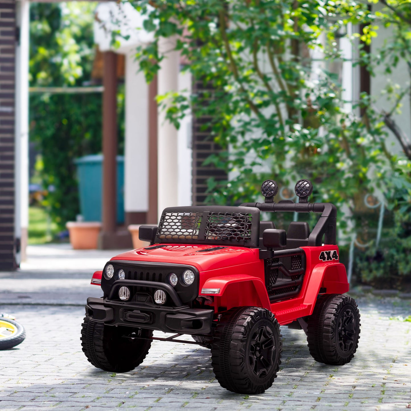 VarietyKart 12V Ride On Car Off Road Truck for kids SUV Electric Battery Powered with Remote Control, Adjustable Speed,