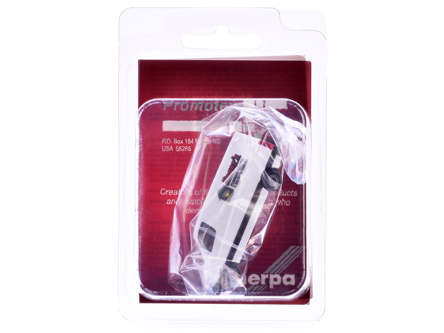 Mercedes-Benz Sprinter Van White "Roger's Plumbing-Heating & Air Conditioning" 1/87 (HO) Plastic Model Car by Promotex
