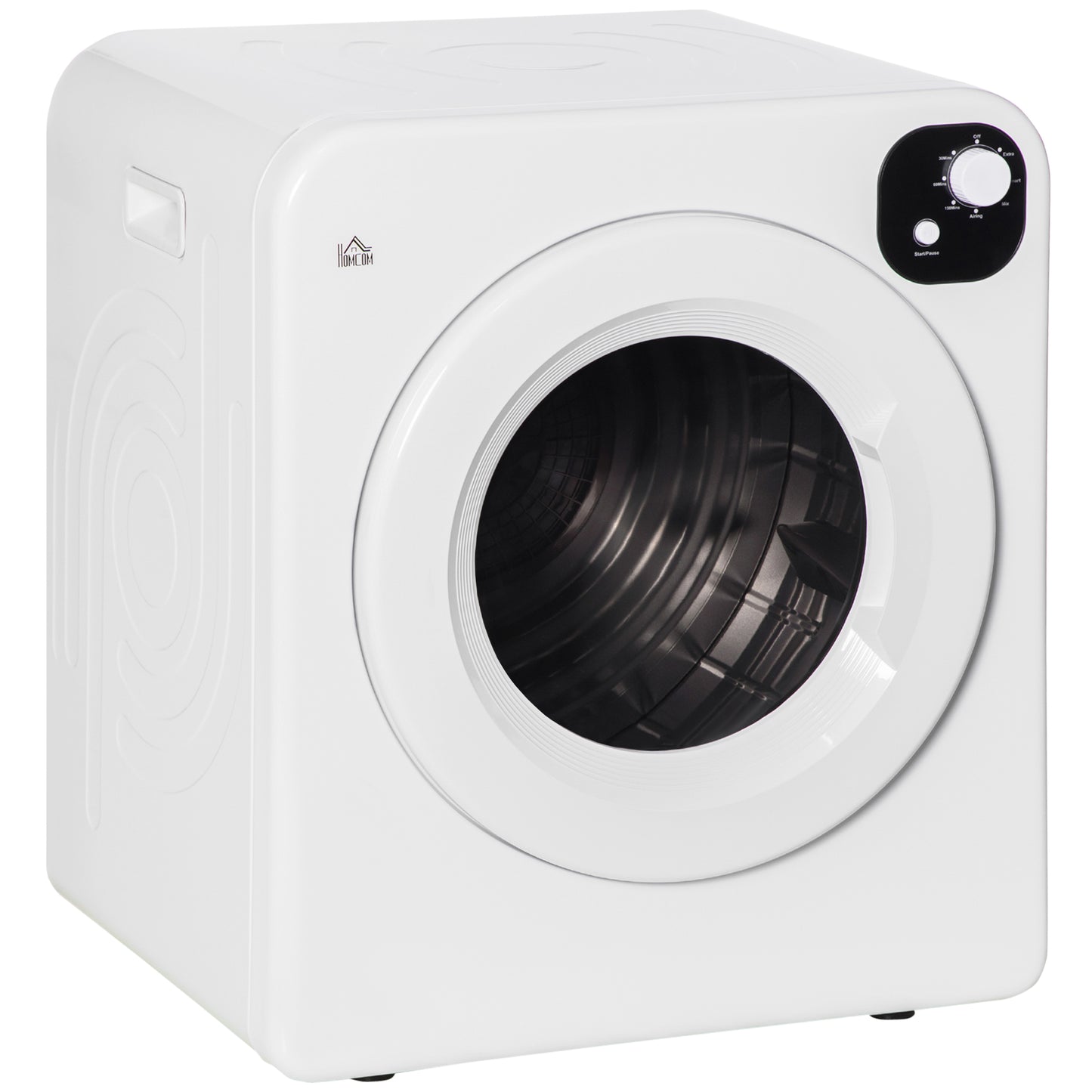 Compact Laundry Dryer Machine, 1300W, 3.22 Cu. Ft. Electric Portable Clothes Dryer with 7 Drying Modes for Apartment or 