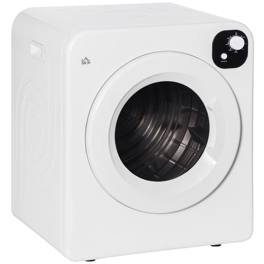 Compact Laundry Dryer Machine, 1300W, 3.22 Cu. Ft. Electric Portable Clothes Dryer with 7 Drying Modes for Apartment or 