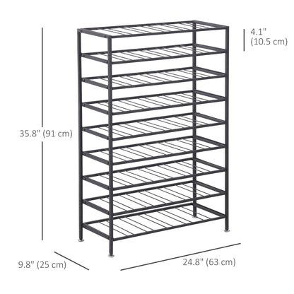 9-Tier Metal Wine Bottle Rack 54 Bottles Freestanding Wine Storage Holder Home Bar Wine Display Stand Cellar Bottle Orga