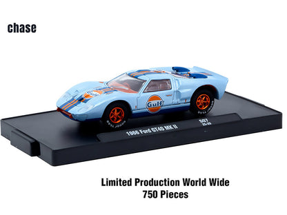 "Auto-Drivers" Set of 4 pieces in Blister Packs Release S07 Limited Edition to 7500 pieces Worldwide 1/64 Diecast Model Cars by M2 Machines
