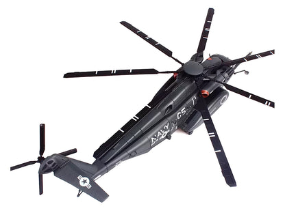 Sikorsky MH-53E Sea Dragon Helicopter "United States Navy Blackhawks Tail Number 05" Dark Gray 1/72 Diecast Model by Panzerkampf