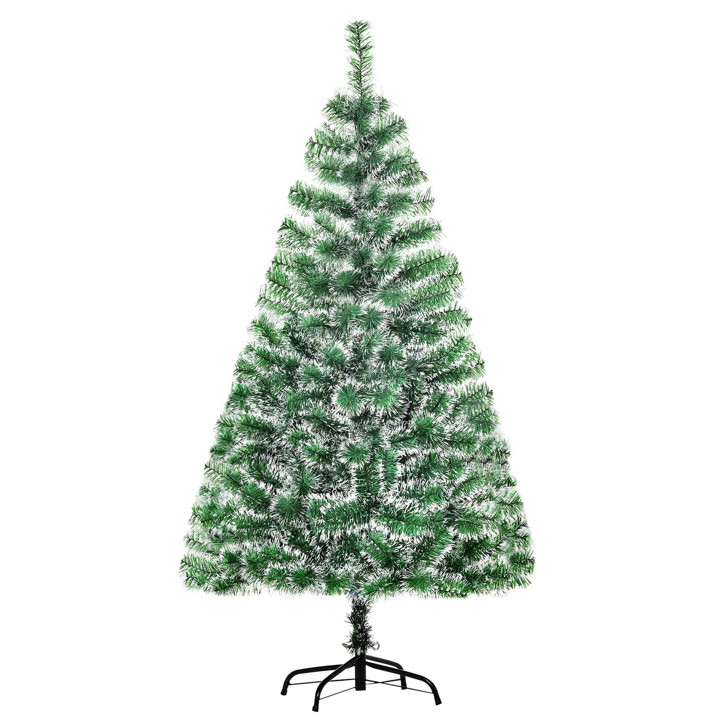 5FT Indoor Christmas Tree Artificial Decoration Xmas Gift with Metal Stand 416 Tips