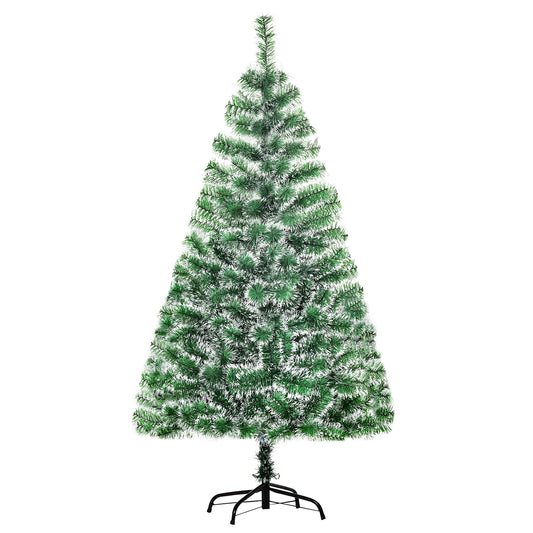 5FT Indoor Christmas Tree Artificial Decoration Xmas Gift with Metal Stand 416 Tips
