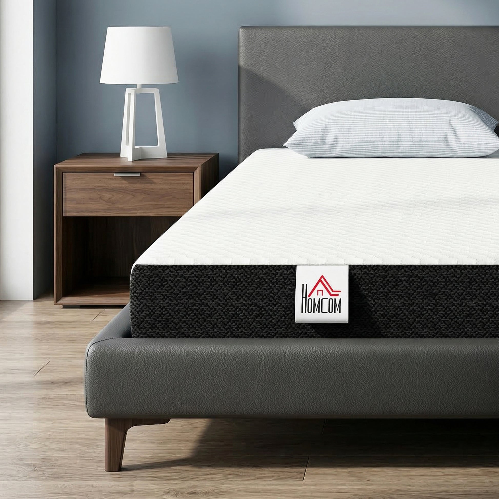 Full Mattress 6 Inch Memory Foam Mattress in a Box, Pressure Relief & Lumbar Support, CertiPUR-US Certified, Medium Firm