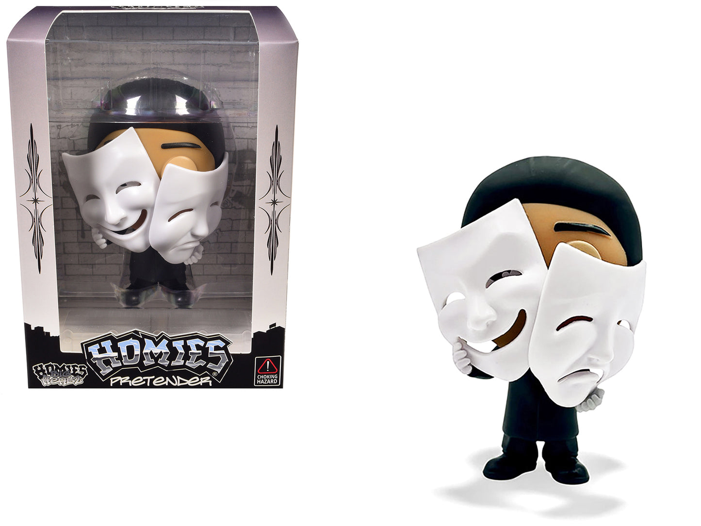 Pretender 4.5" Figure "Homies Big Headz" Series 5 Model by Homies