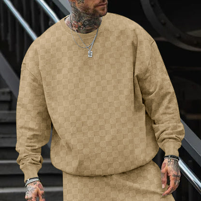 Men's Knitted Long-Sleeve T-Shirt