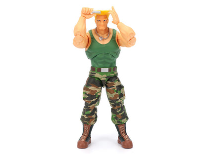 Guile 6" Moveable Figure with Accessories and Alternate Head and Hands "Ultra Street Fighter II: The Final Challengers" (2017) Video Game Model by Jada