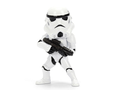 Set of 4 Diecast Figures "Star Wars" Movie Franchise "Metalfigs" Series Diecast Models by Jada