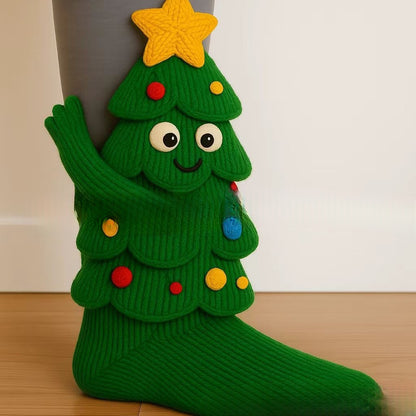 Plush Crochet Animal Cute Animal Socks
