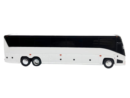MCI J4500 Coach Bus Bank White Limited Edition 1/50 Model by Iconic Replicas