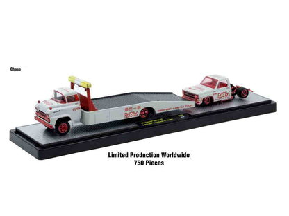 Auto Haulers "Coca-Cola" Set of 3 pieces Release 43 Limited Edition to 6200 pieces Worldwide 1/64 Diecast Models by M2 Machines