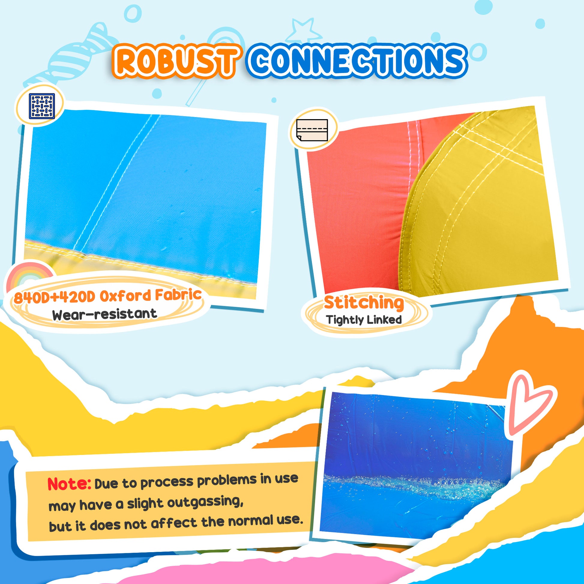 Bounce Castle Inflatable Trampoline Slide Pool Rocket Design 11.14' x 9.18' x 6.06'