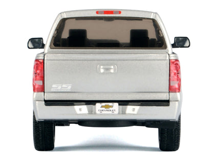 2006 Chevrolet Silverado SS Pickup Truck Silver Metallic "Timeless Legends" Series 1/25 Diecast Model Car by Motormax