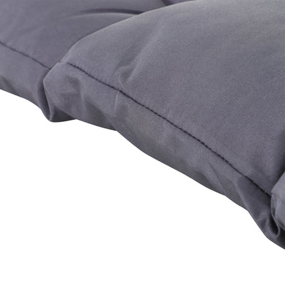 2 Seater Garden Bench Cushion, Soft Thick Outdoor Non-Slip 2 Seater Soft Pad With Backrest for Garden Patio, 52" x 43" x
