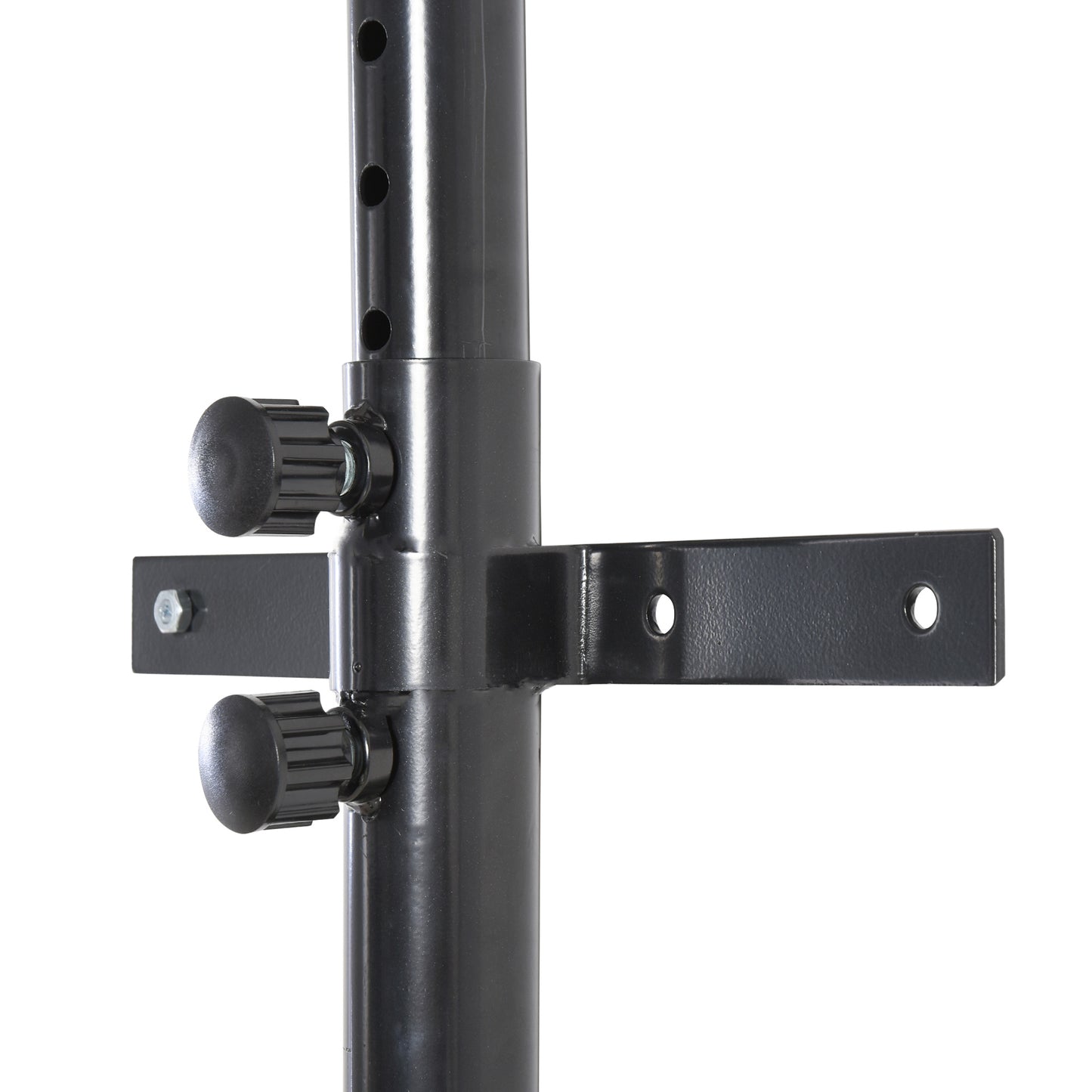 Soozier 220lbs Wall Mounted Punching Bag Hanger, Adjustable Height Punching Bag Holder for Boxing and MMA Training