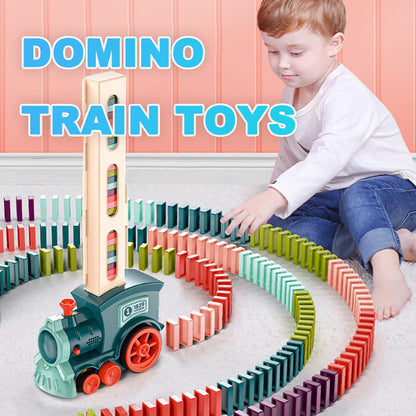 Domino Train Building Block Toy