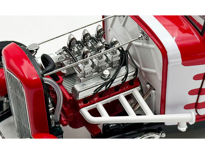 Nailhead Engine Replica from "1932 Ford 3 Window Coupe 'Peppermint Twist'" 1/18 Model by ACME