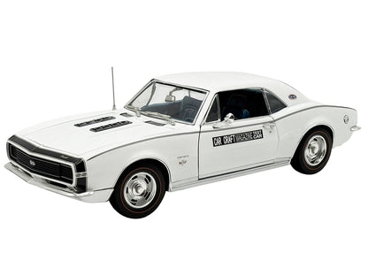 1967 Chevrolet Camaro RS/SS "Car Craft Test Car" White Limited Edition to 180 pieces Worldwide 1/18 Diecast Model Car by ACME