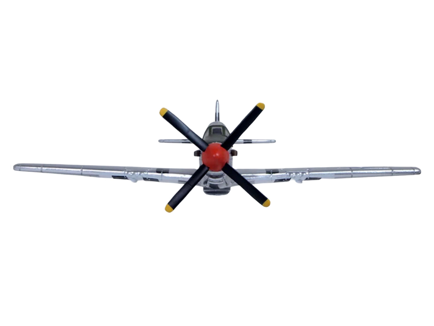 North American P-51D Mustang Fighter Aircraft "Captain Donald Emerson 336th Fighter Squadron 4th Fighter Group 8th AF Debden England" (1944) United States Army Air Forces "Oxford Aviation" Series 1/72 Diecast Model Airplane by Oxford Diecast