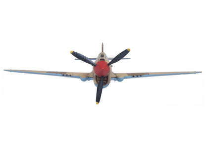 Curtiss Warhawk P-40E Fighter Aircraft "Miss Memphis 85th Fighter Squadron 79th Fighter Group North Africa" (1943) United States Army Air Forces "Oxford Aviation" Series 1/72 Diecast Model Airplane by Oxford Diecast