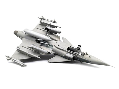 Saab JAS 39A Gripen Fighter Aircraft "131 F 7 Wing Cat’s Paw Livery Satenas Air Base" (2006) Swedish Air Force 1/72 Diecast Model Airplane by Aviation 72