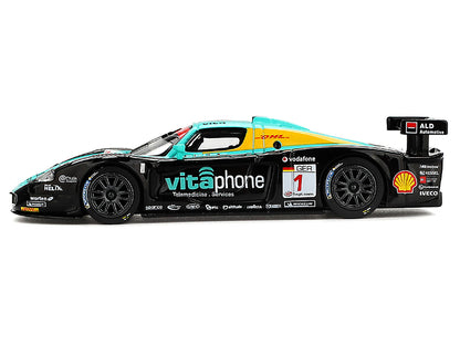 Maserati MC12 Competizione #1 Michael Bartels - Andrea Bertolini - Eric van de Poele - Stephane Sarrazin "Vitaphone Racing Team" Winner "24 Hours of Spa" (2008) 1/64 Diecast Model Car by BBR