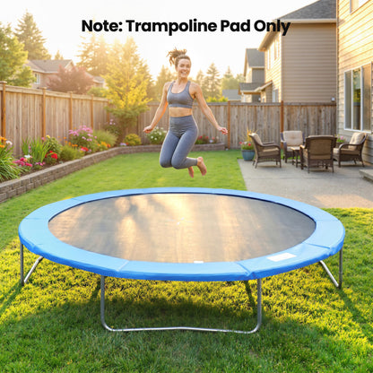 Soozier Trampoline Pad, 14FT Replacement Trampoline Safety Pad Mat Spring Cover, Water-Resistant, UV-Resistant, Tear-Res