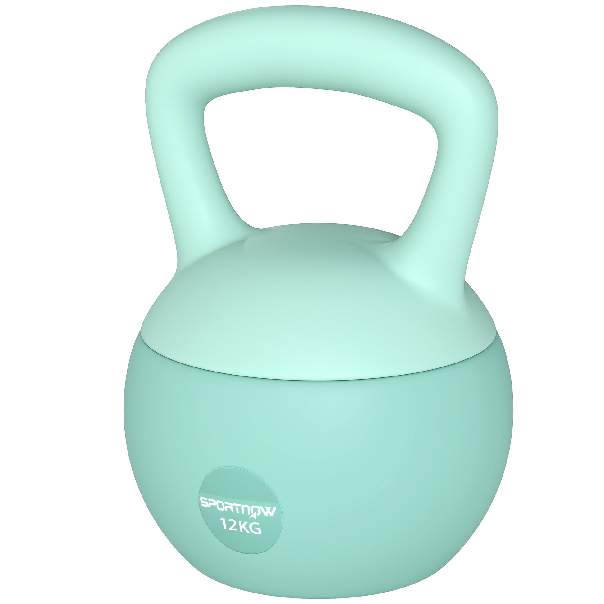 Soozier 26 lb Soft Kettlebell, Sand Filled Weight w/ Grip Handle, Kettlebell Weight for Full Body Workout, Green