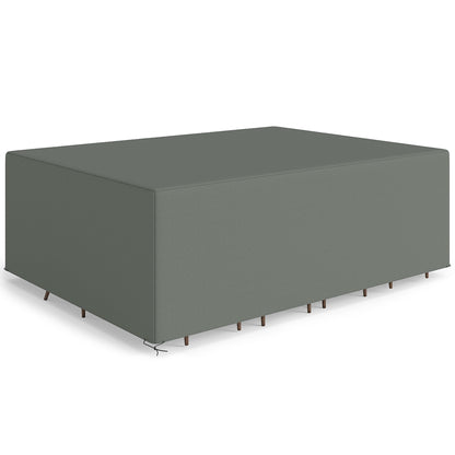 Patio Furniture Covers, Waterproof, Windproof Anti-UV 600D Heavy Duty Oxford Fabric Outdoor Furniture Cover for Dining T