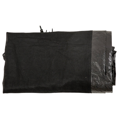 Soozier 14 FT Trampoline Net Enclosure Trampolining Bounce Safety Accessories w/ 8 Poles Net Enclosure Only, Black