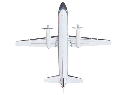 Saab 340A Commercial Aircraft "Delta Connection - Business Express Airlines" (N749BA) White with Dark Blue and Red Stripes "Gemini 200" Series 1/200 Diecast Model by GeminiJets