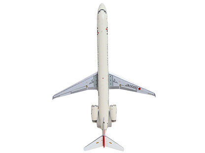 McDonnell Douglas MD-90 Commercial Aircraft "Japan Airlines" (JA002D) White with Red Tail "Gemini 200" Series 1/200 Diecast Model by GeminiJets