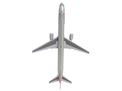 Boeing 757-300 Commercial Aircraft "Northwest Airlines" (N587NW) Silver with Red Tail "Gemini 200" Series 1/200 Diecast Model by GeminiJets