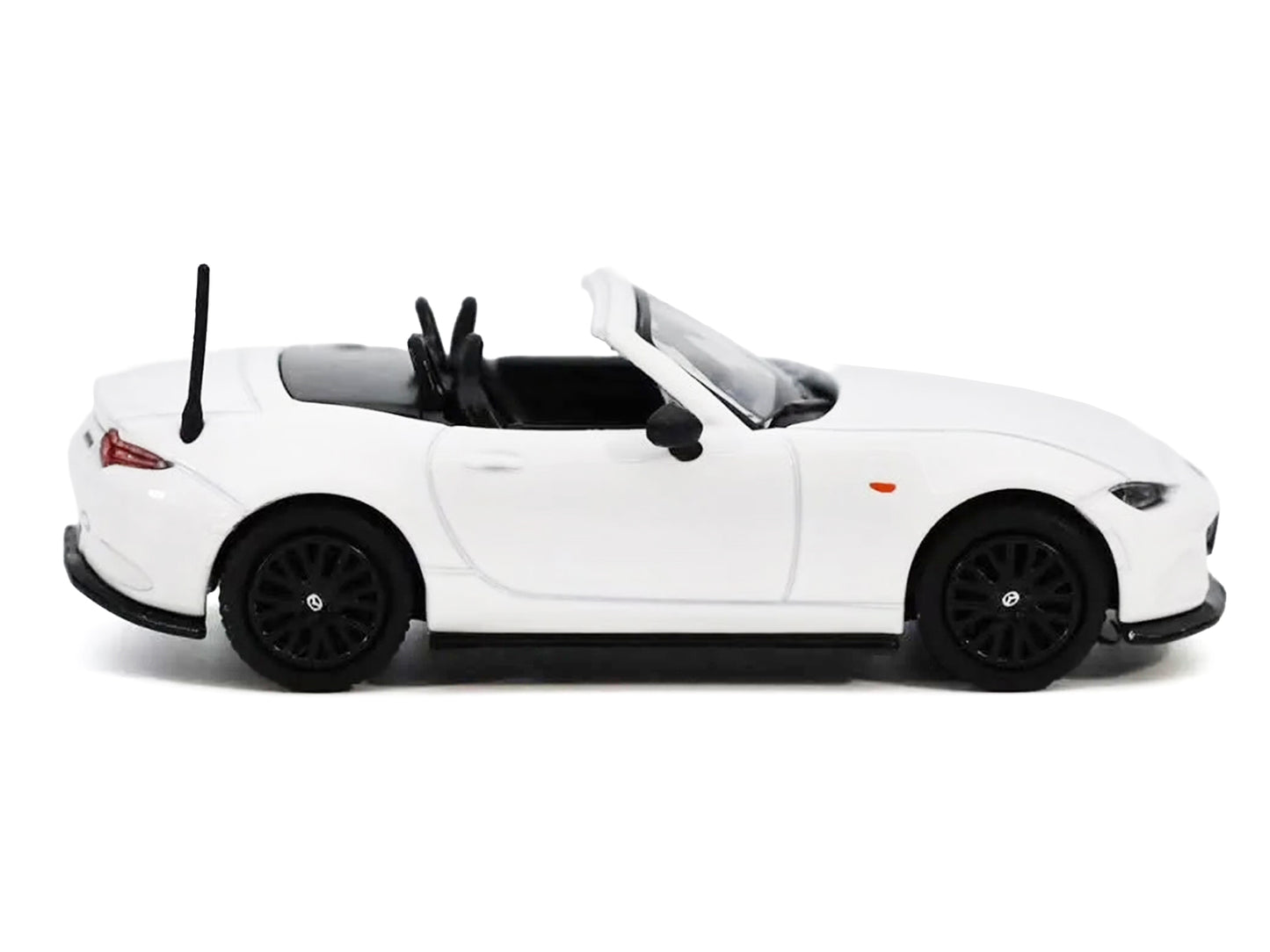 2024 Mazda MX-5 Roadster White 1/64 Diecast Model Car by GCD x Enchery
