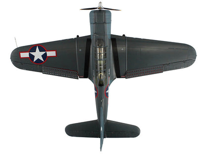 Douglas SBD-5 Dauntless Bomber Aircraft "VB-16 USS Lexington" (1943) United States Navy "Premium Collection" 1/32 Diecast Model by Hobby Master