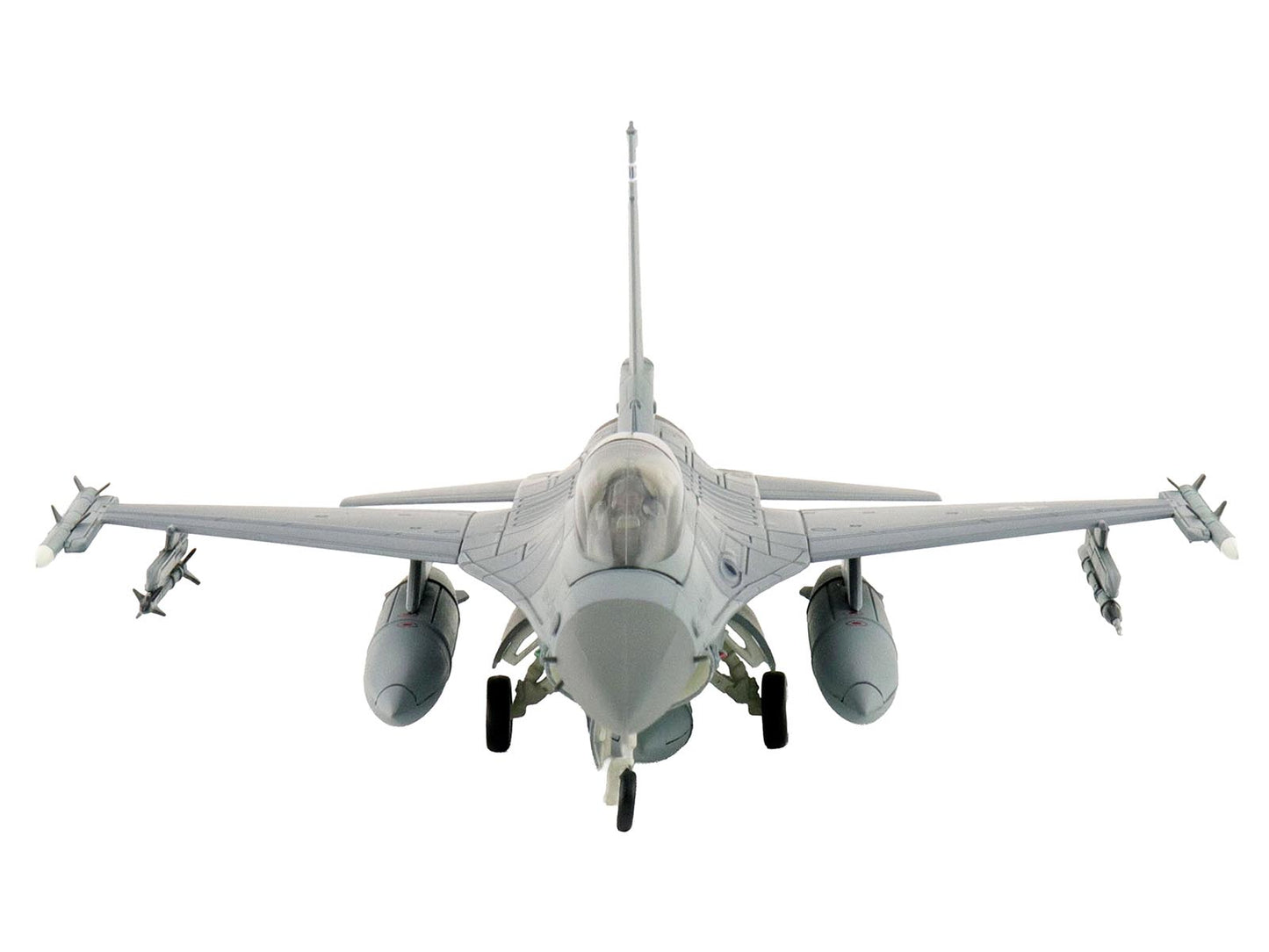 Lockheed F-16D Fighting Falcon Fighter Aircraft "85-1572 Edwards Air Force Base" (2024) United States Air Force "Air Power Series" 1/72 Diecast Model by Hobby Master