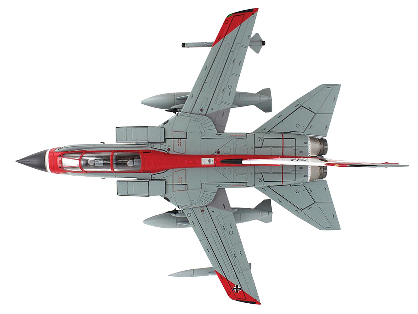Panavia Tornado IDS Aircraft "43+97 WTD-61 50 Years Royal International Air Tattoo" (2024) German Luftwaffe "Air Power Series" 1/72 Diecast Model by Hobby Master