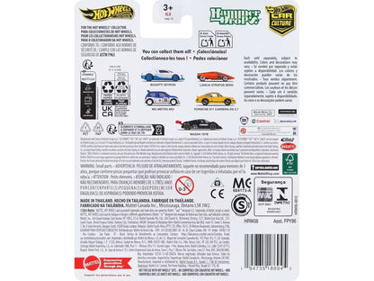 Mazda 787B Prototype Race Car Black "Hammer Drop" Series Diecast Model Car by Hot Wheels