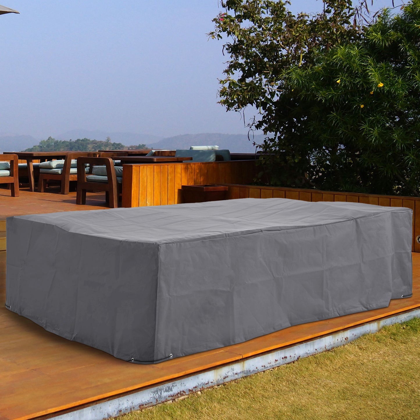Patio Furniture Covers, Waterproof, Windproof and Anti-UV 300D Oxford Fabric Large Outdoor Furniture Cover for Outdoor S