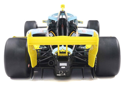 Dallara IndyCar #21 Christian Rasmussen "Splenda" Ed Carpenter Racing (Road Course Configuration) "NTT IndyCar Series" (2025) 1/18 Diecast Model Car by IXO Models
