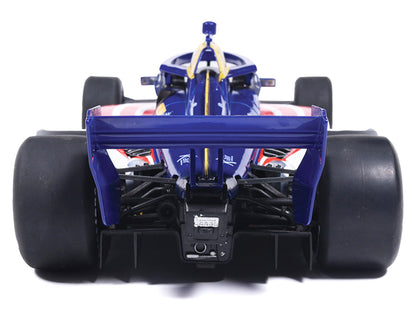 Dallara IndyCar #14 Santino Ferrucci "HFOT.Org" AJ Foyt Racing (Road Course Configuration) "NTT IndyCar Series" (2026) 1/18 Diecast Model Car by IXO Models