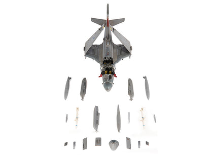 Grumman EA-6B Prowler Attack Aircraft "VAQ-136 Gauntlets USS George Washington" (2012) United States Navy 1/72 Diecast Model by JC Wings