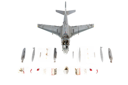 Grumman EA-6B Prowler Attack Aircraft "VAQ-141 Shadowhawks Desert Storm" (1991) United States Navy 1/72 Diecast Model by JC Wings