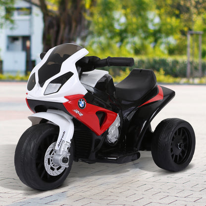 VarietyKart Kids Motorcycle, 6V Battery Powered Toddler Motorcycle with Headlight, Music, 3 Wheels Electric Motorcycle f