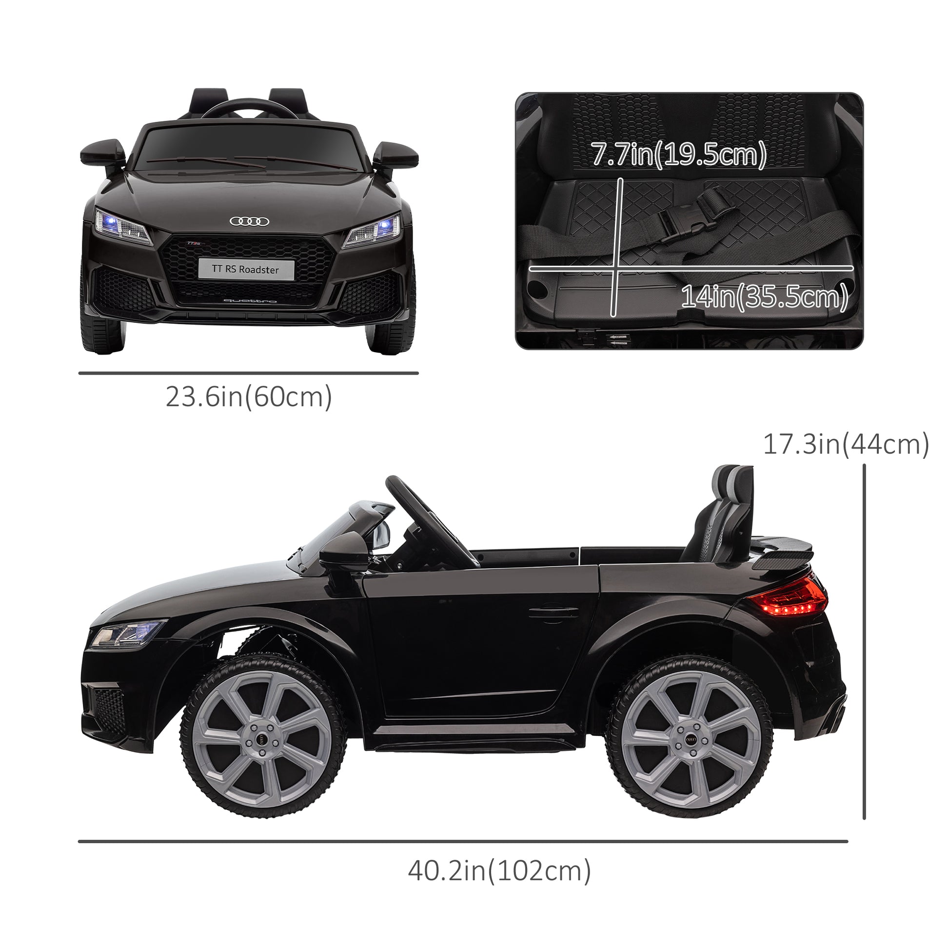 VarietyKart Officially Licensed Kids Ride-On Car 6V Battery Powered Vehicle Perfect Gift For Kids with Remote Control, S