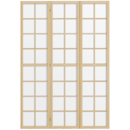3 Panel Room Divider, 5.6 ft Folding Wall Divider Room Partition for Home Office, Bedroom